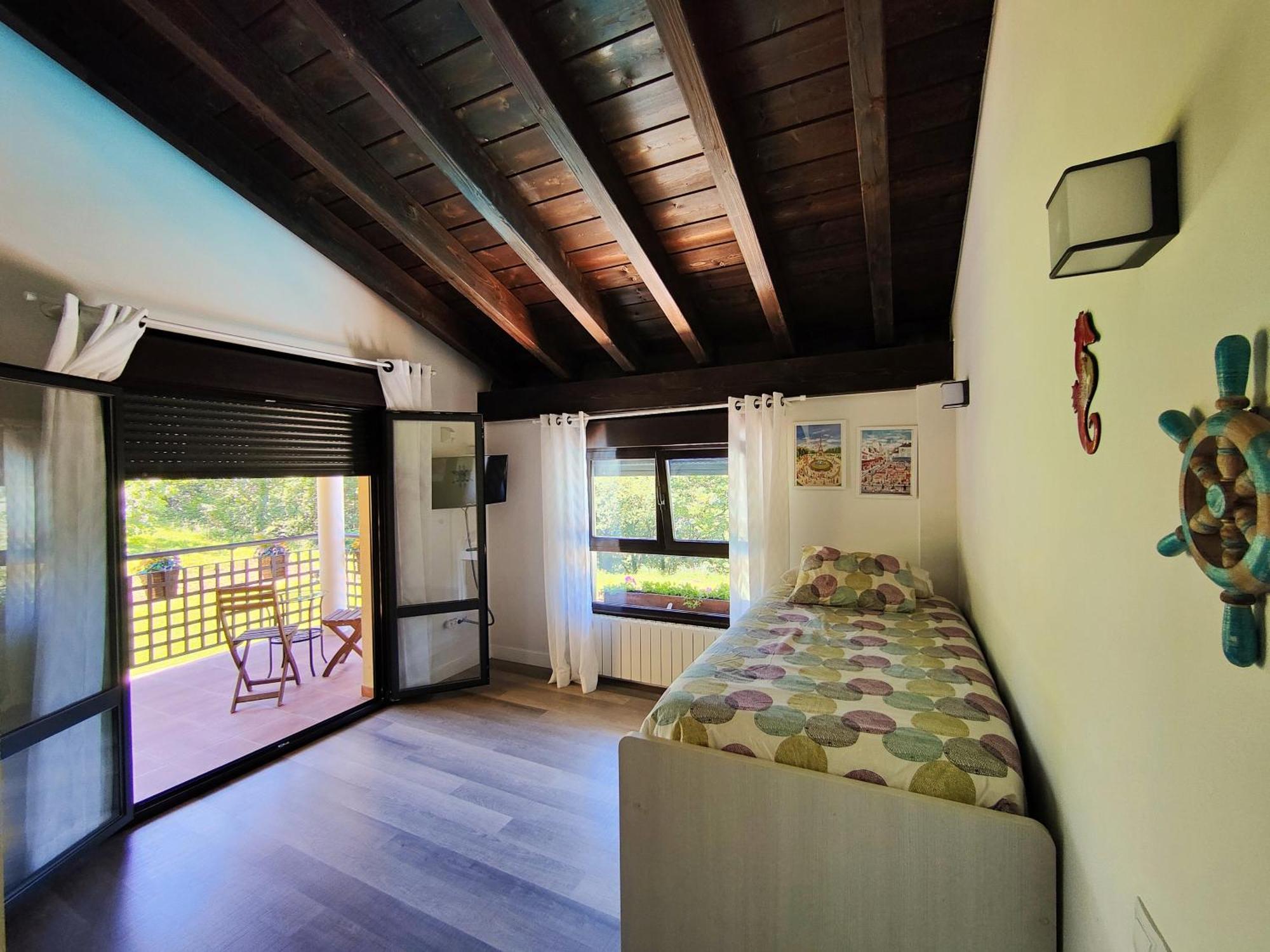 Chalet Con Piscina Climatizada En La Naturaleza Areatza Eksteriør bilde